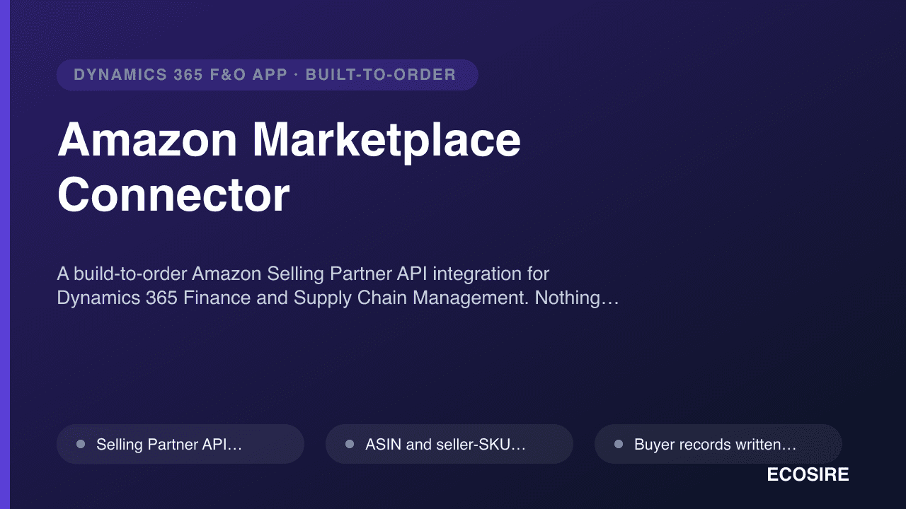Amazon Marketplace Connector