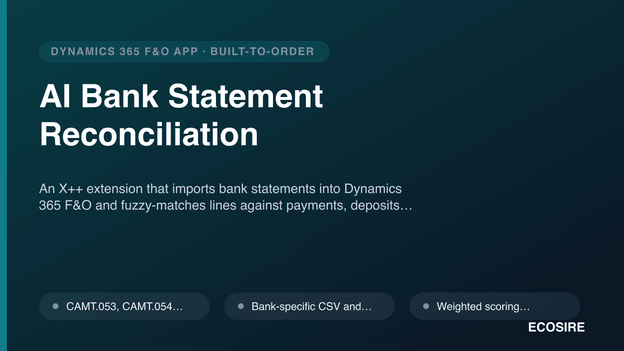 AI Bank Statement Reconciliation
