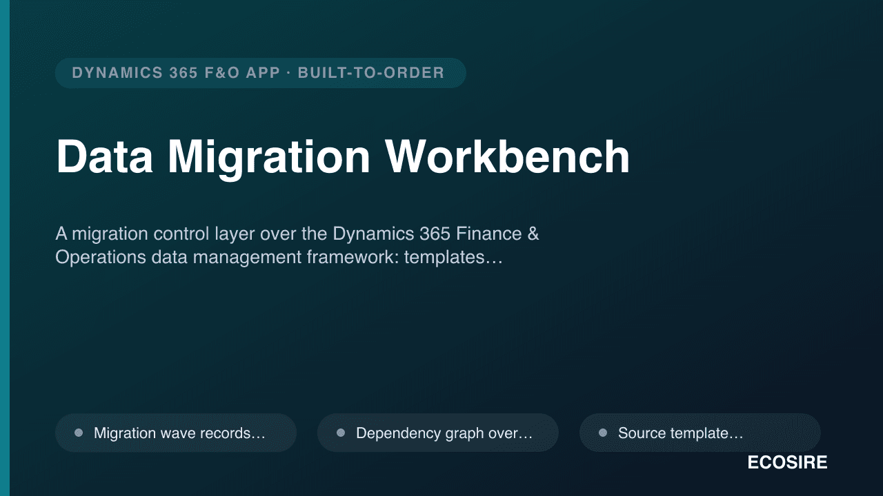 Data Migration Workbench