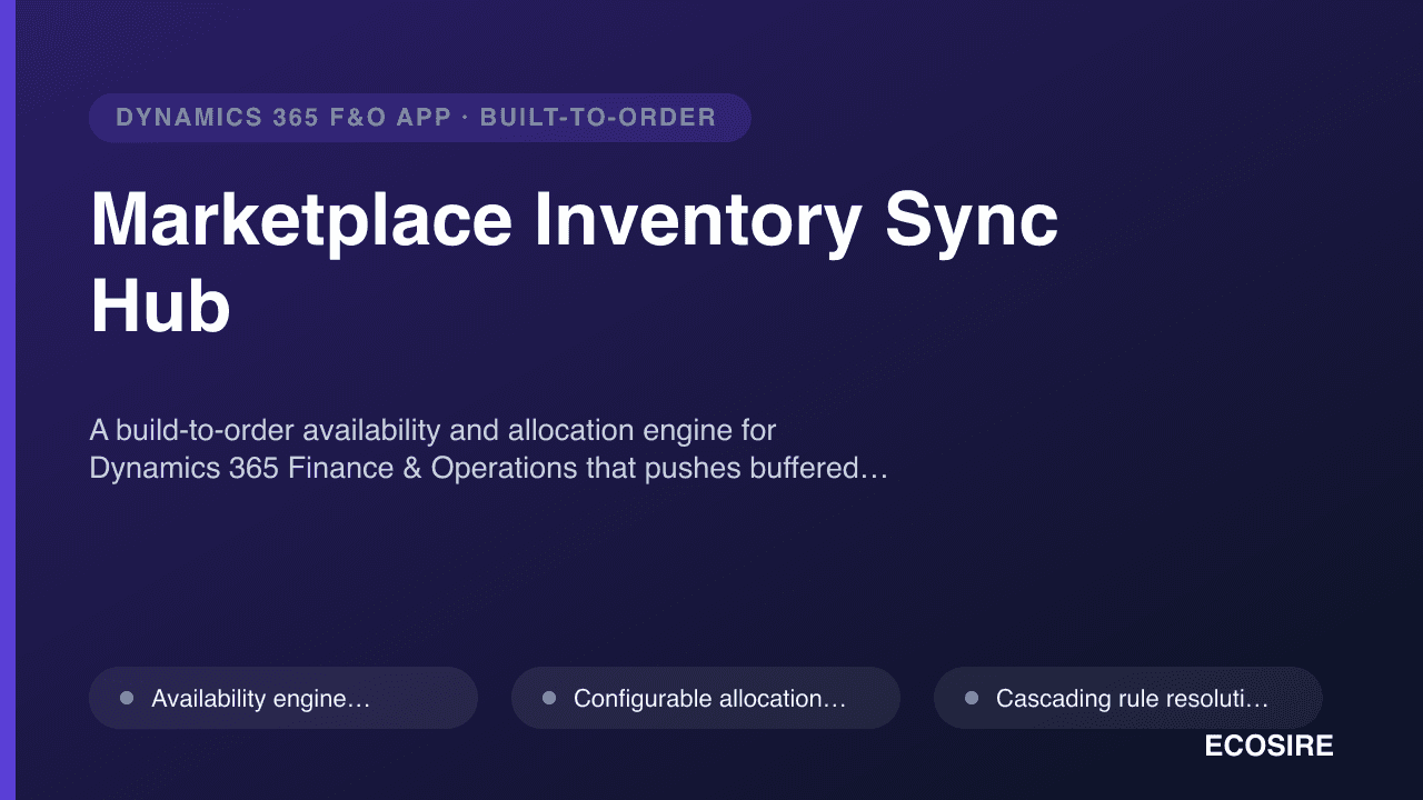 Marketplace Inventory Sync Hub