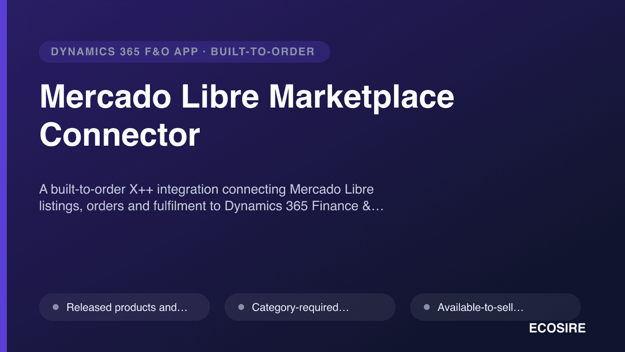 Mercado Libre Marketplace Connector