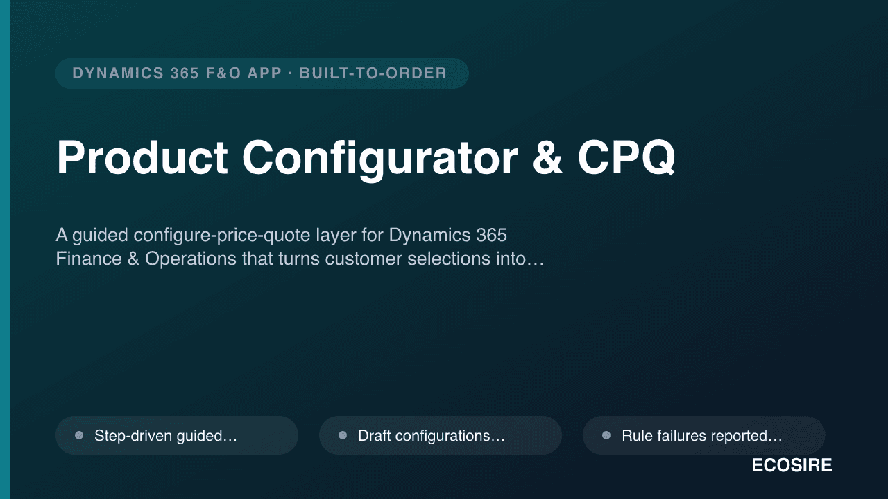 Product Configurator & CPQ