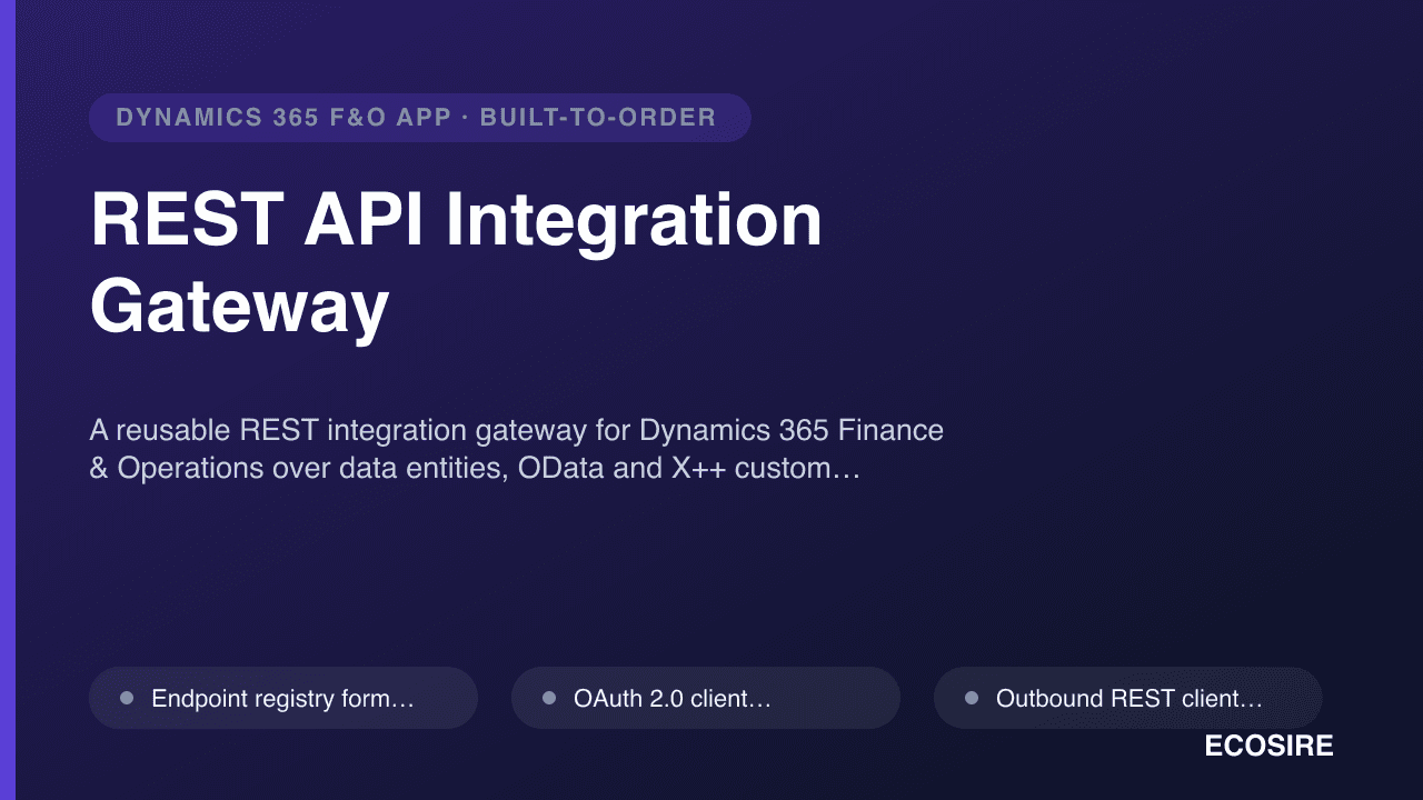 REST API Integration Gateway