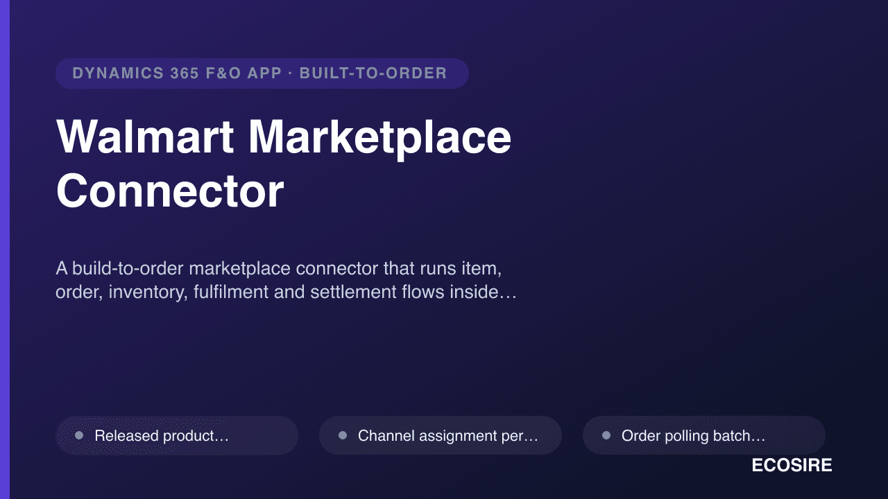 Walmart Marketplace Connector