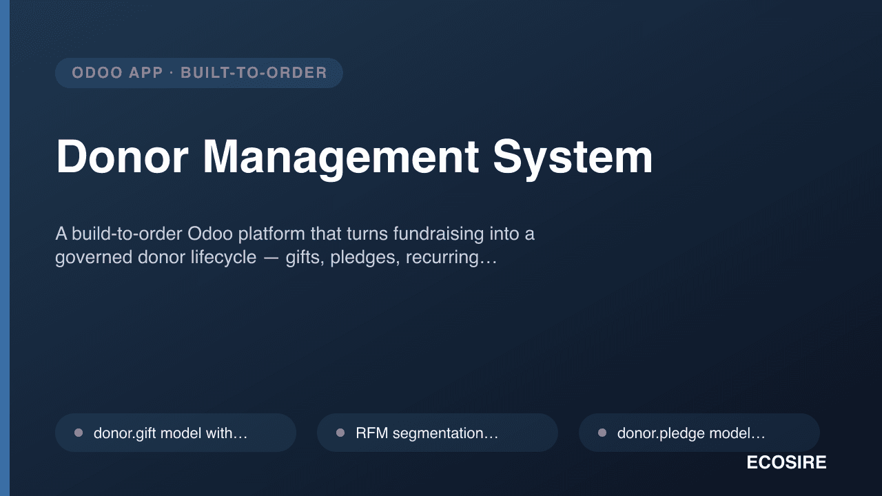 Donor Management System