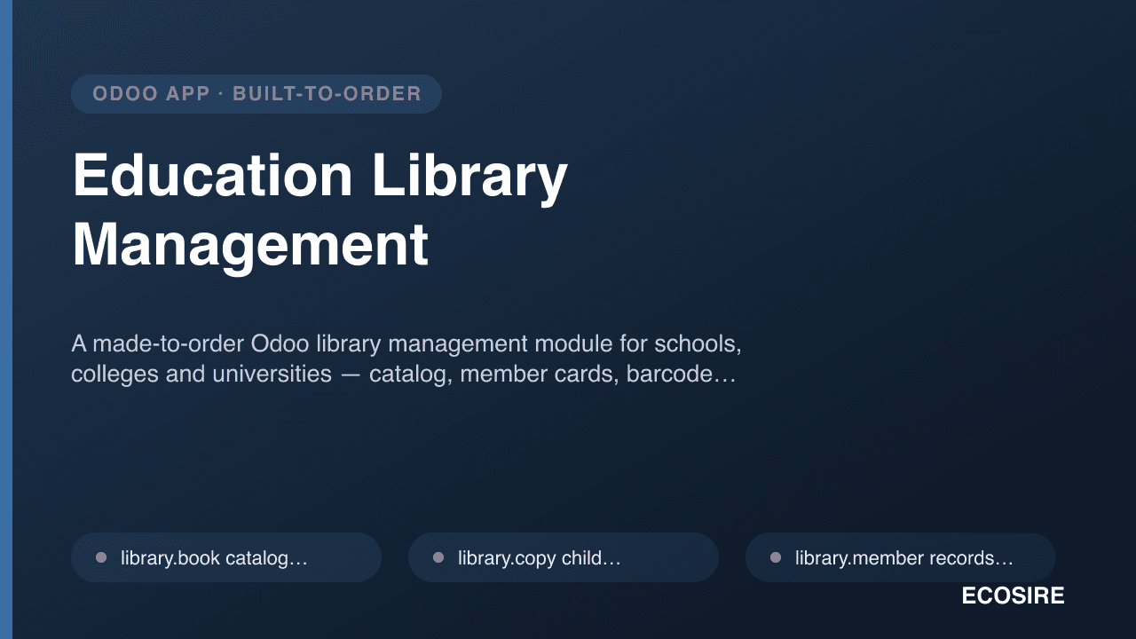 Education Library Management