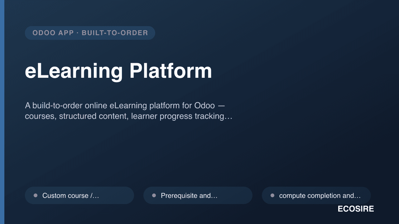 eLearning Platform