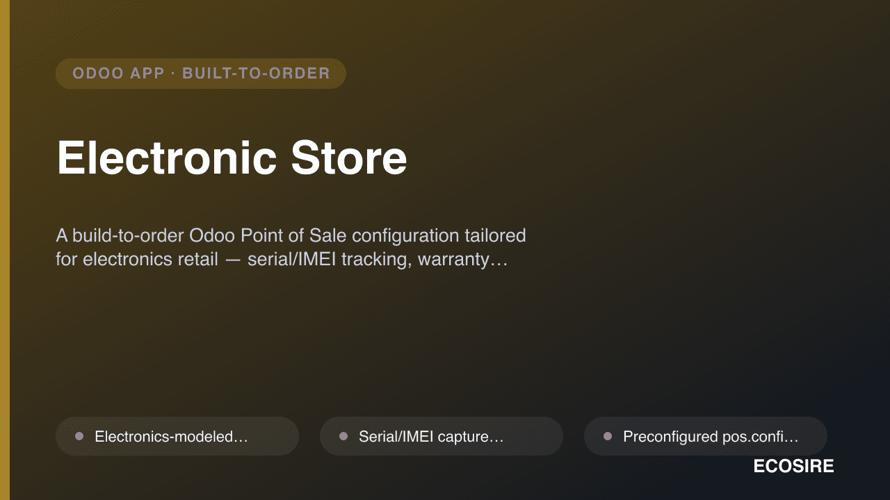 Electronic Store