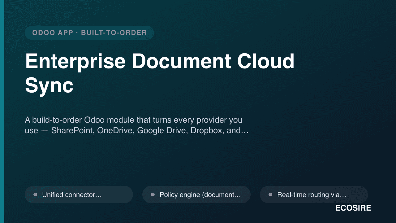 Enterprise Document Cloud Sync