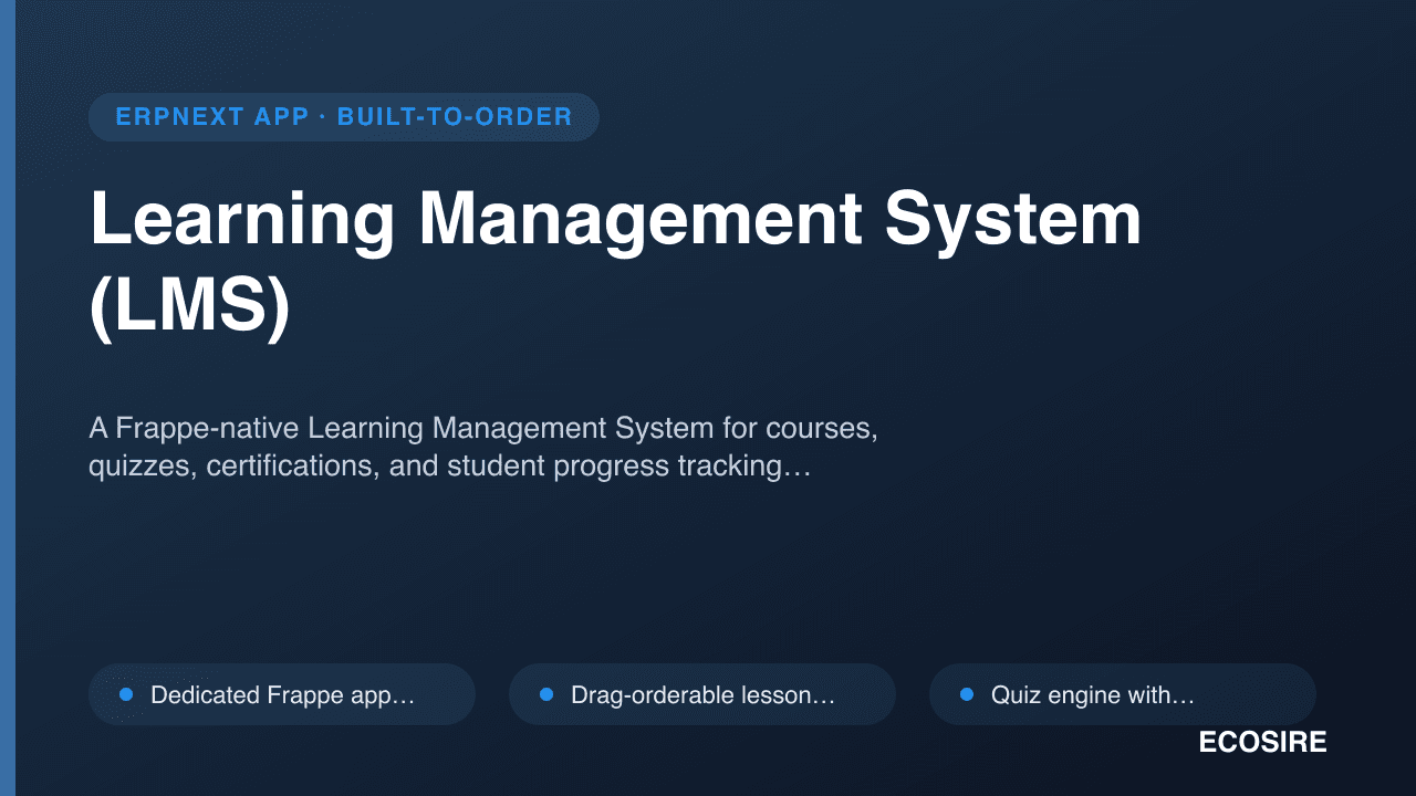 Learning Management System (LMS)