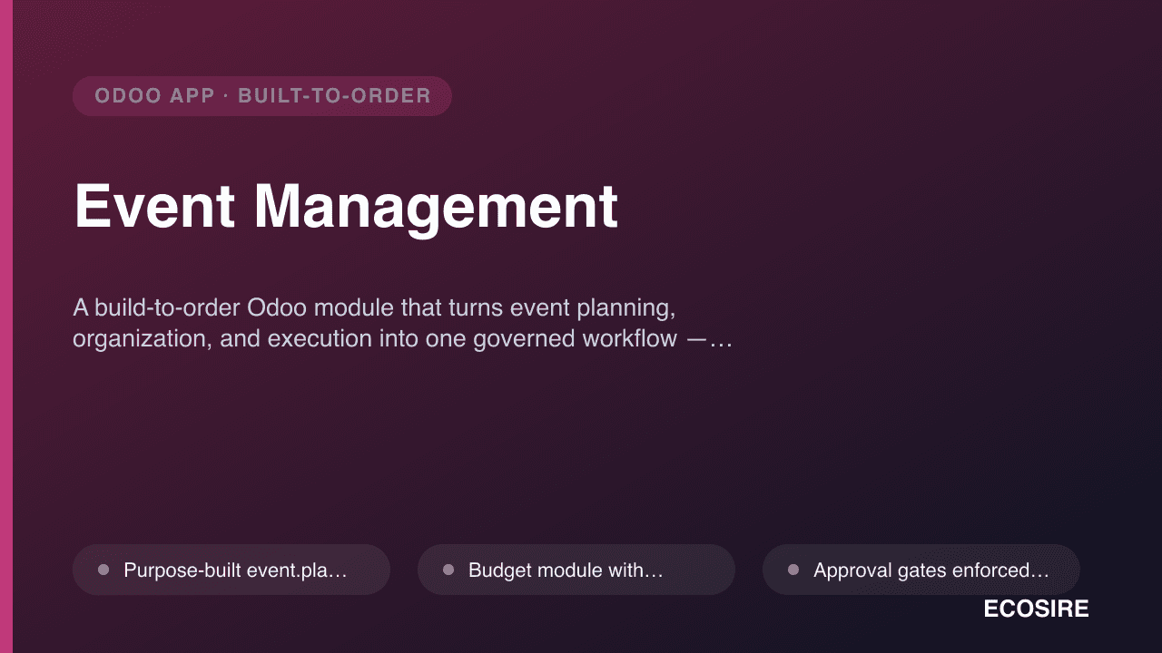 Event Management