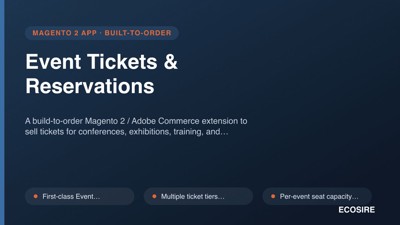Event Tickets & Reservations