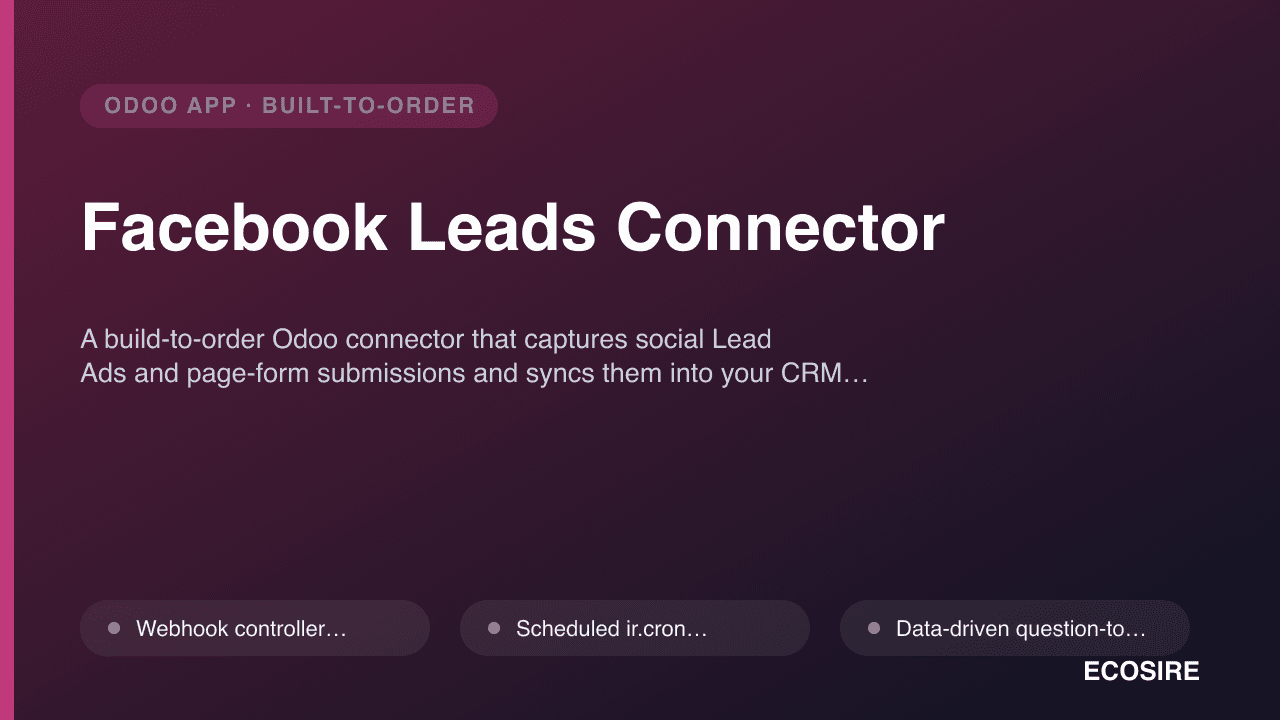 Facebook Leads Connector