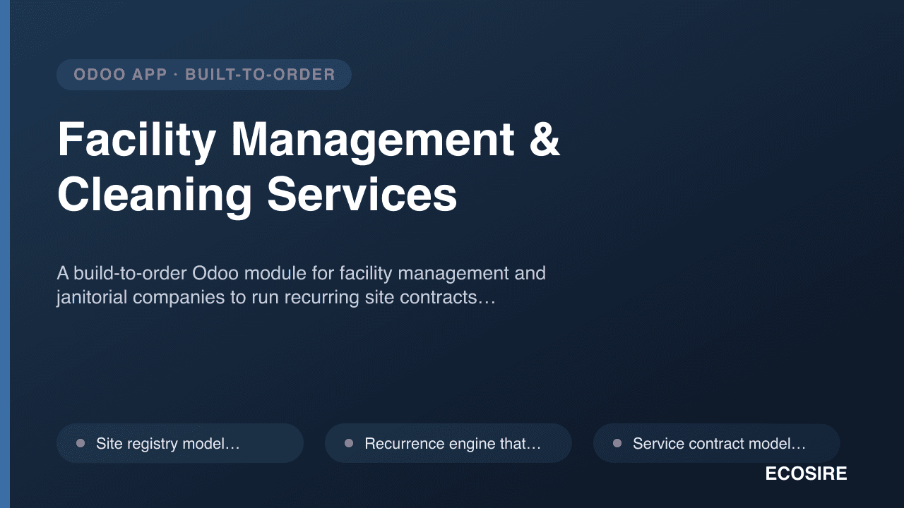 Facility Management & Cleaning Services