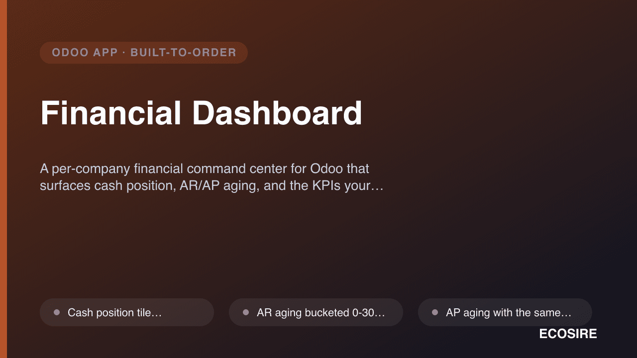 Financial Dashboard
