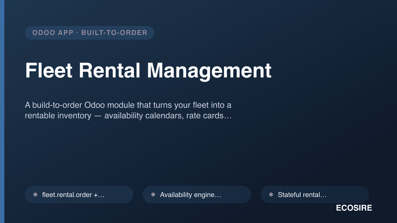 Fleet Rental Management