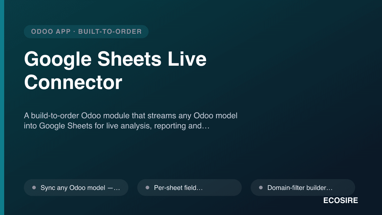 Google Sheets Live Connector
