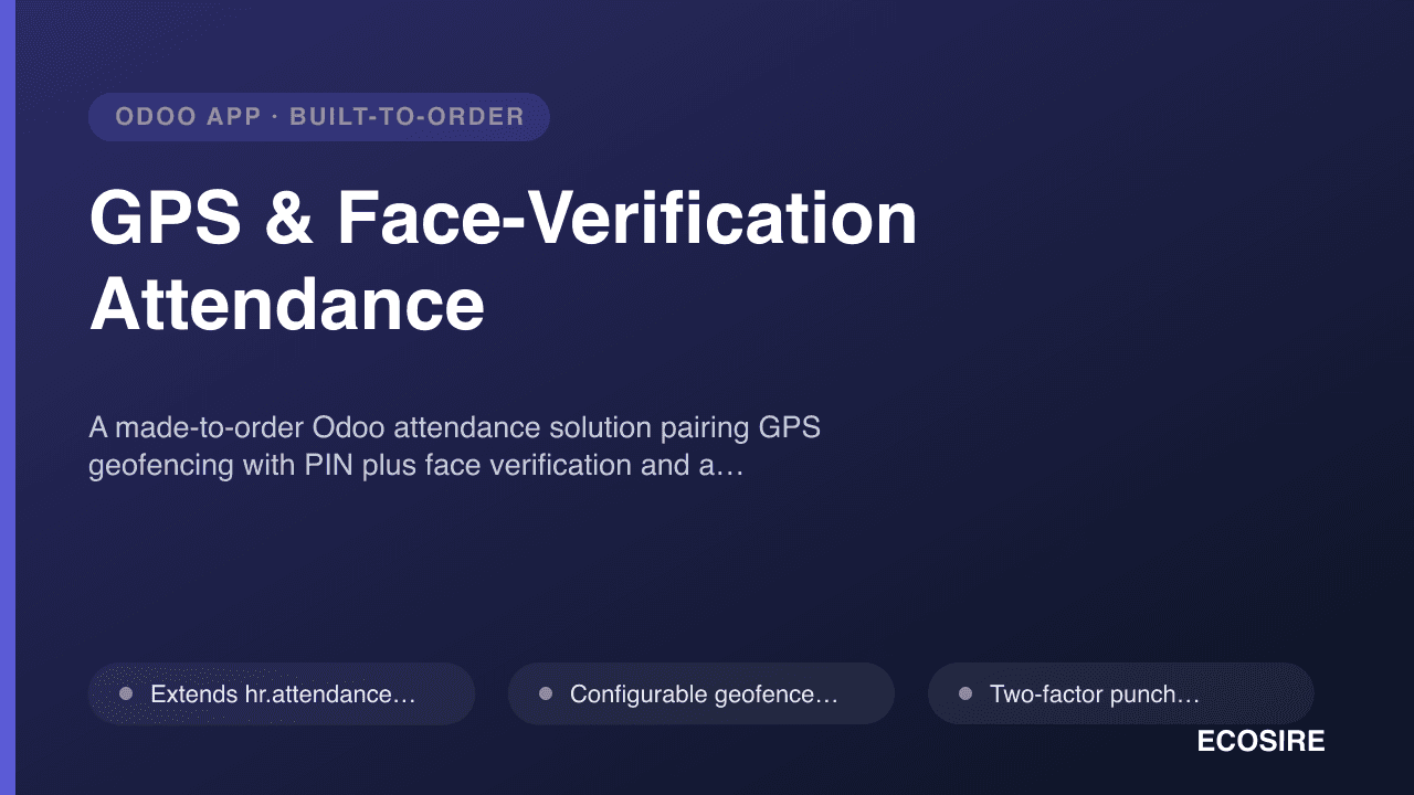 GPS & Face-Verification Attendance