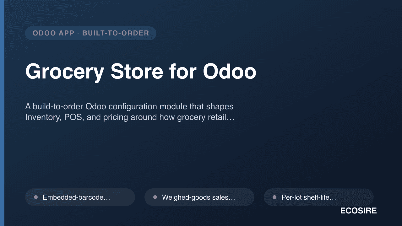Grocery Store for Odoo