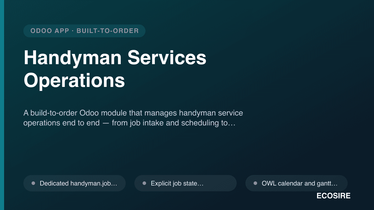 Handyman Services Operations