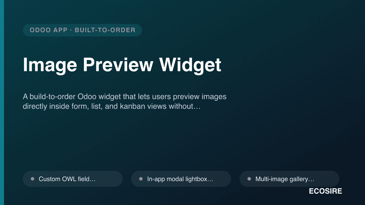 Image Preview Widget