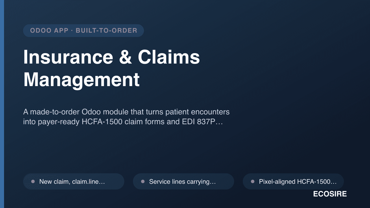 Insurance & Claims Management