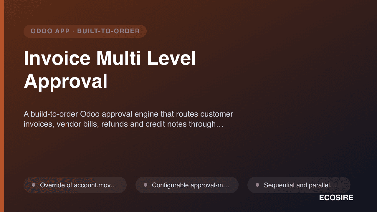 Invoice Multi Level Approval