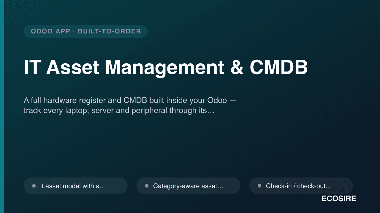 IT Asset Management & CMDB