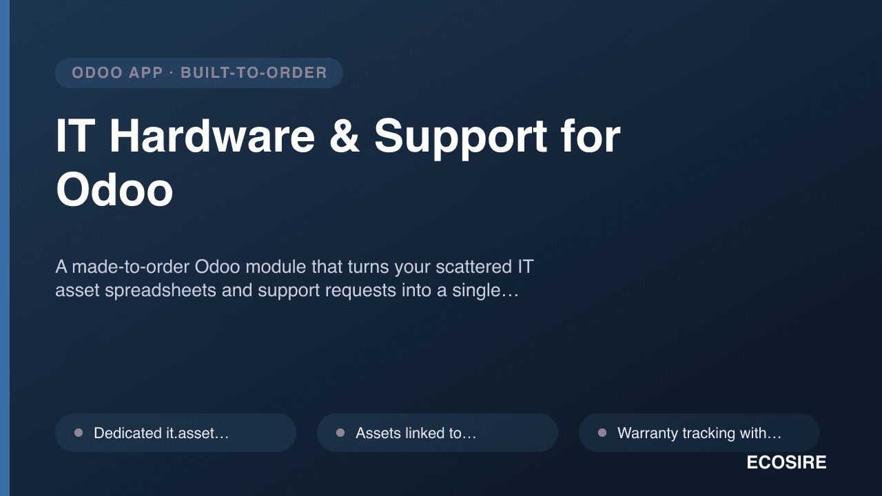 IT Hardware & Support for Odoo