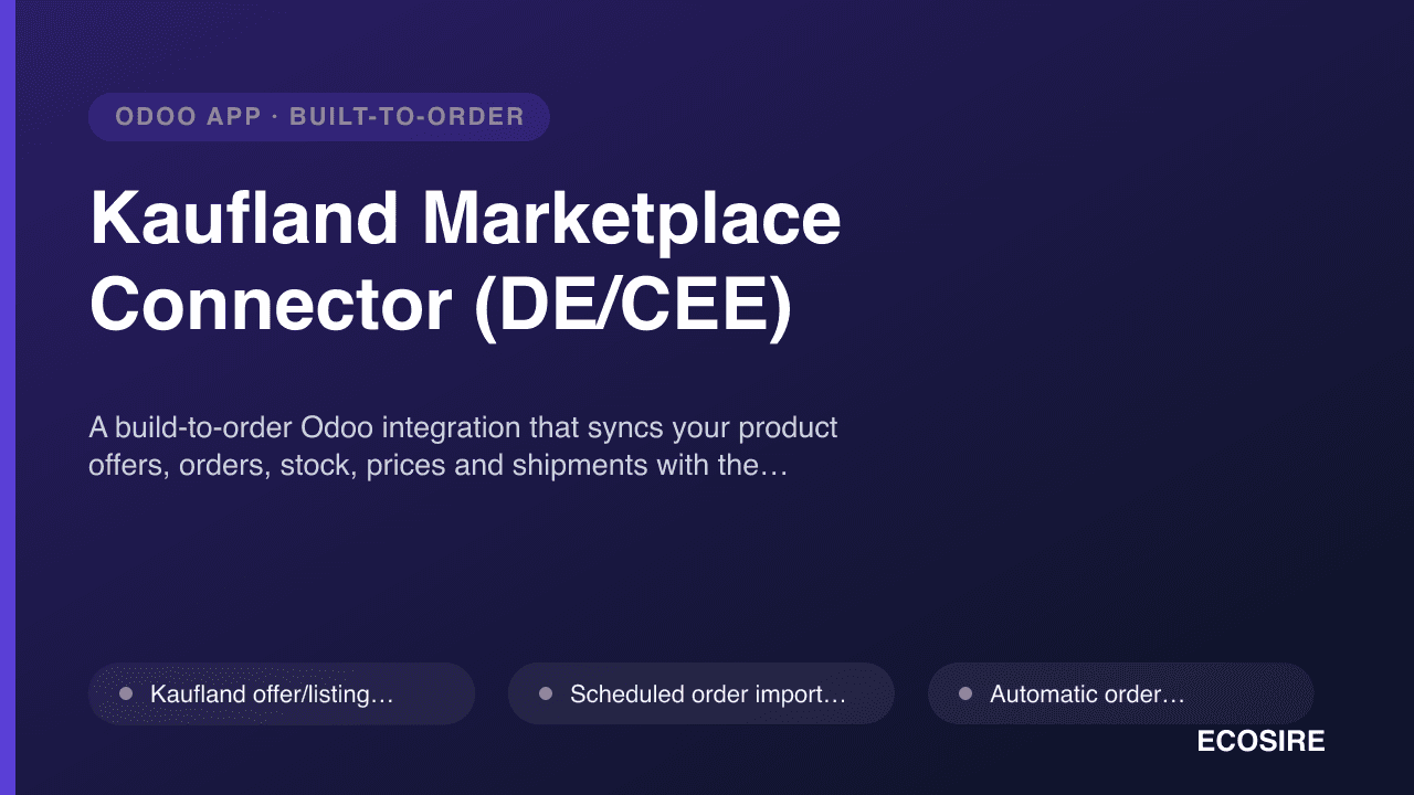 Kaufland Marketplace Connector (DE/CEE)