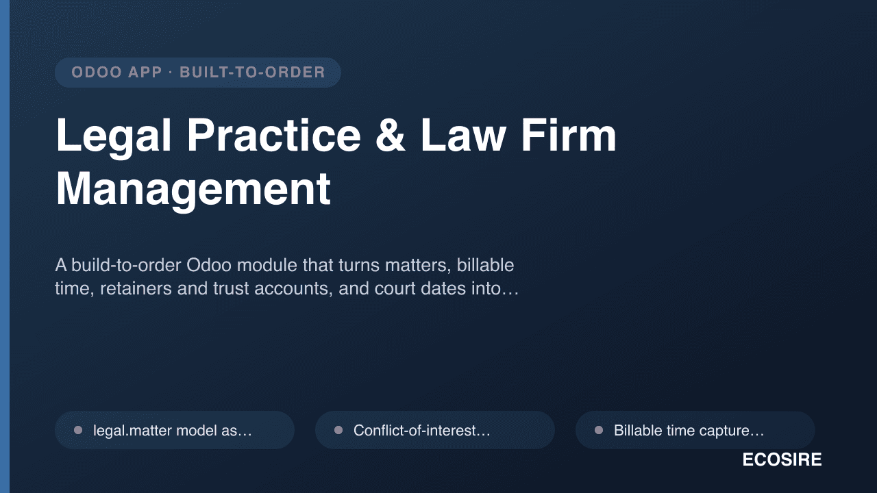 Legal Practice & Law Firm Management