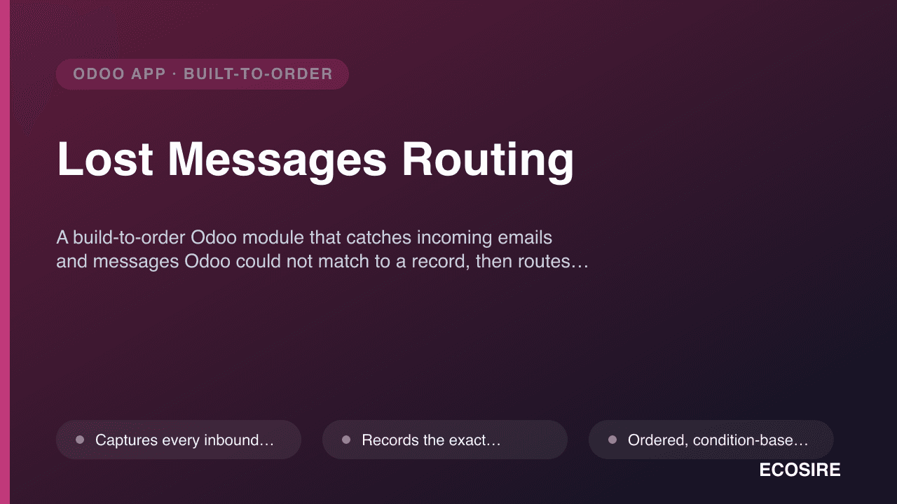 Lost Messages Routing