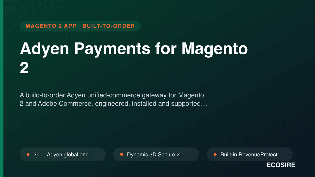 Adyen Payments for Magento 2