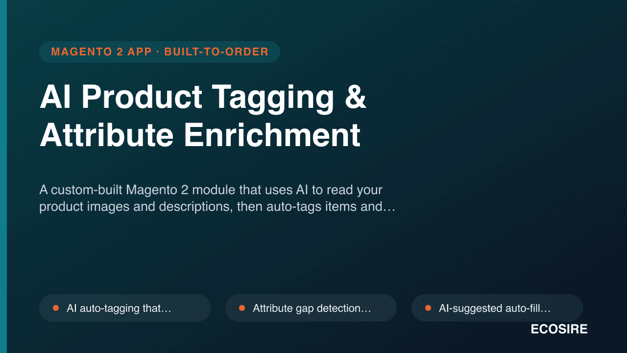 AI Product Tagging & Attribute Enrichment