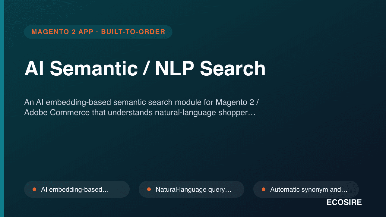AI Semantic / NLP Search