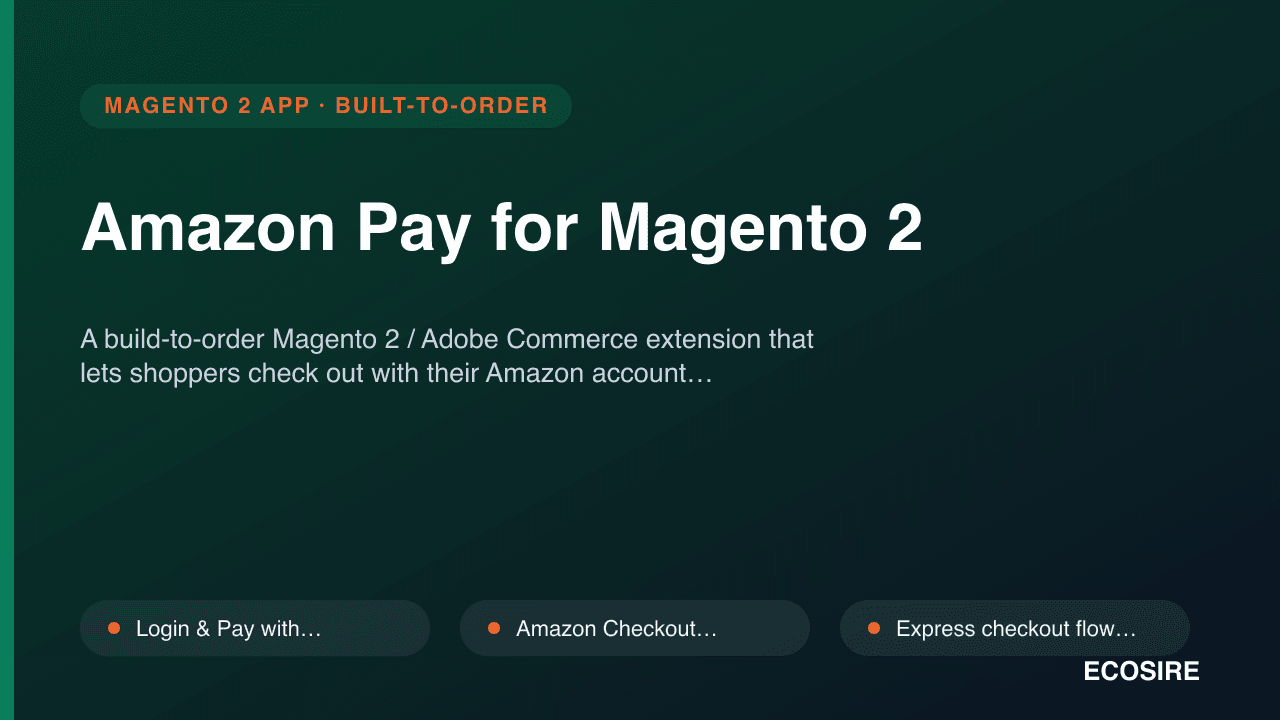 Amazon Pay for Magento 2