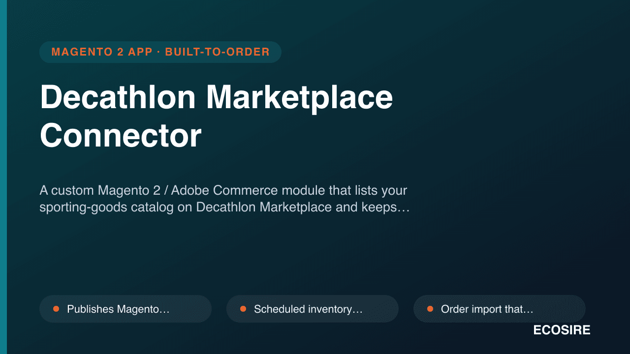 Decathlon Marketplace Connector
