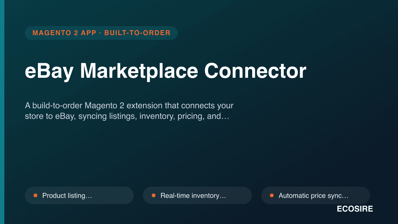eBay Marketplace Connector