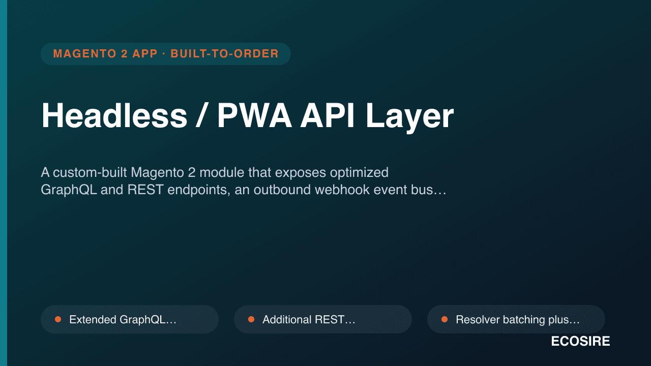 Headless / PWA API Layer