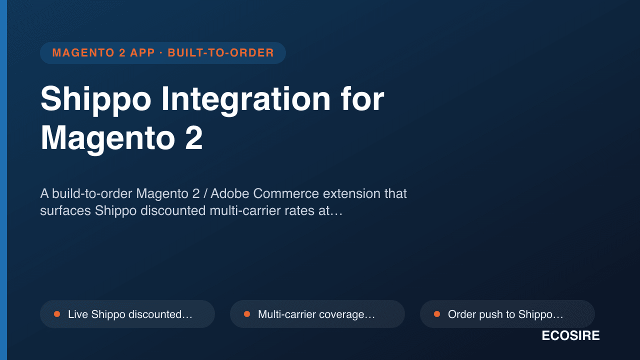 Shippo Integration for Magento 2