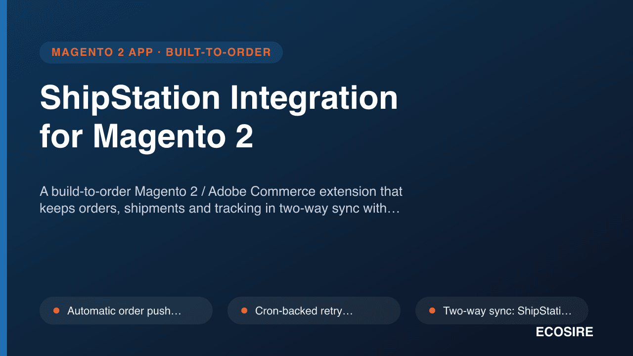 ShipStation Integration for Magento 2