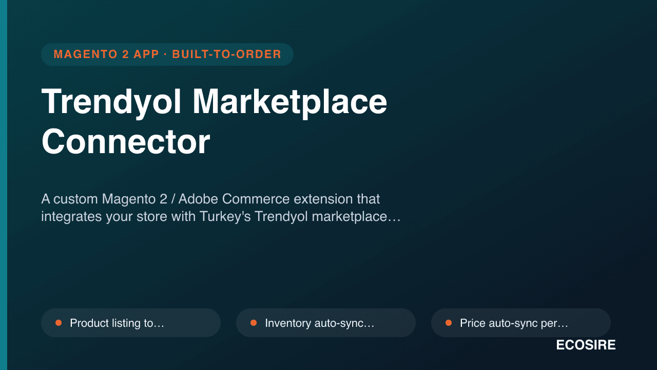 Trendyol Marketplace Connector