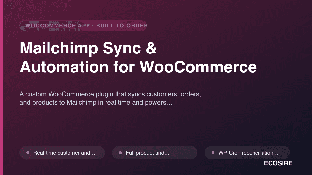 Mailchimp Two-Way Sync