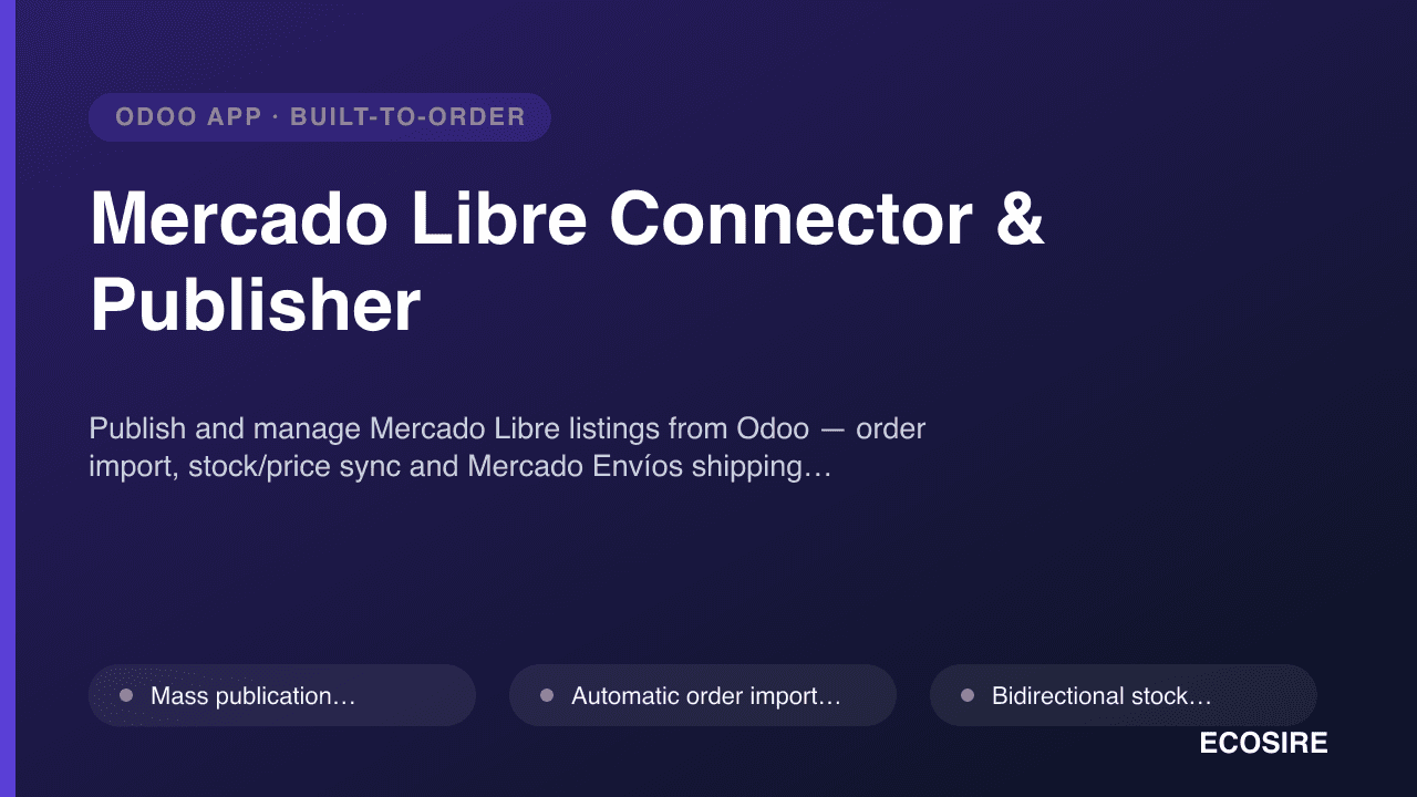 Mercado Libre Connector & Publisher
