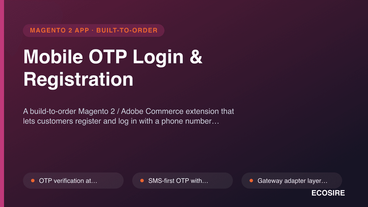 Mobile OTP Login & Registration