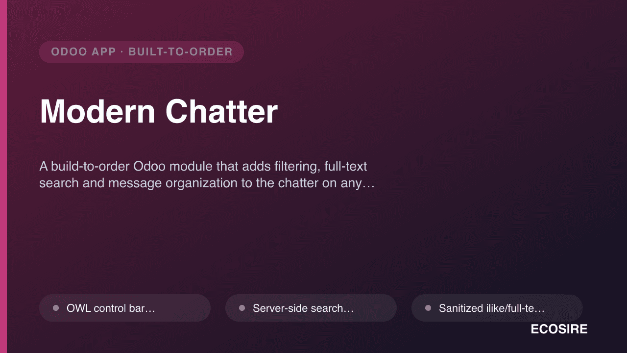 Modern Chatter