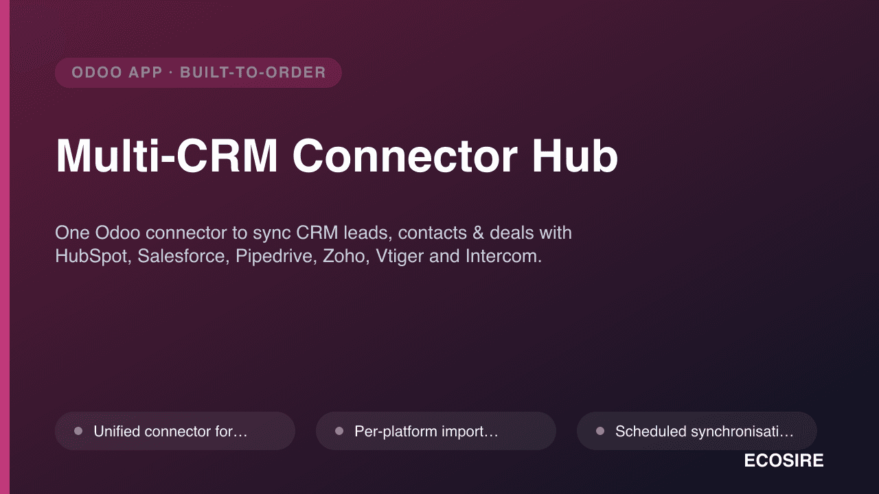 Multi-CRM Connector Hub