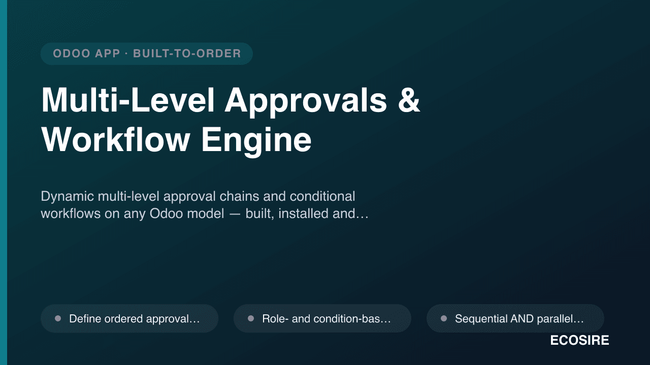 Multi-Level Approvals & Workflow Engine