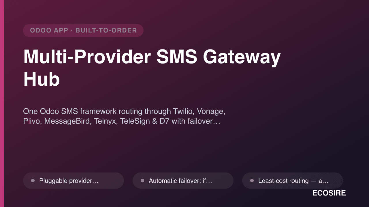 Multi-Provider SMS Gateway Hub