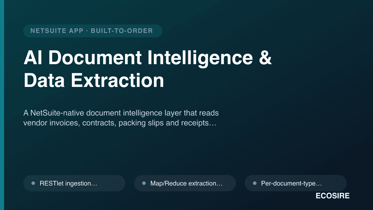 AI Document Intelligence & Data Extraction
